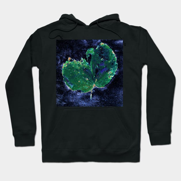 Abstract leaf Hoodie by Degroom